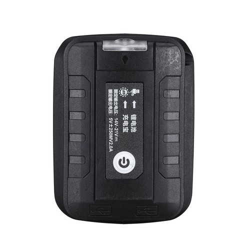 Pour Bosch Adaptateur USB Batterie 18V avec Lumière LED et Protection Intellige - Photo 4/12
