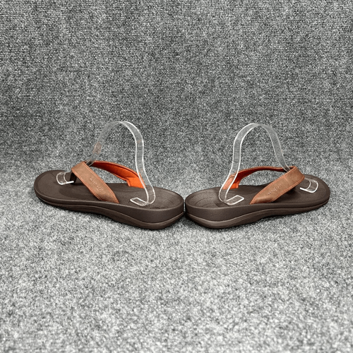 Superfeet Outside 2 Sandals Men's Size 13 Brown Orange Athletic Recovery Beach - Picture 7 of 13