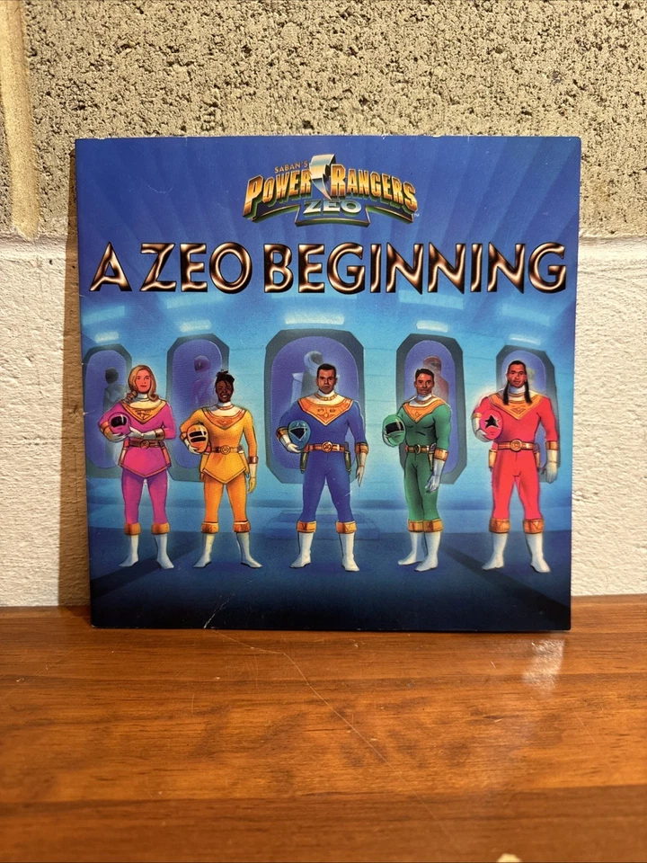 Vintage Power Rangers Zeo A Zeo Beginning 1996 Saban Harper Festival Book - Image 2 of 4