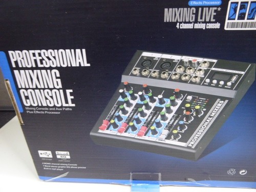 Depusheng 4 Channel Mixing Console boxed 1501889 - Picture 3 of 11