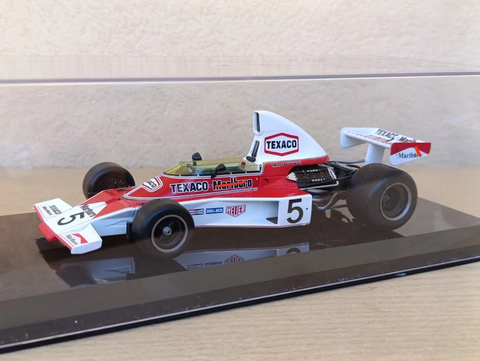 McLaren M23 - 1974 Emerson Fittipaldi Modellino Die-cast 1/24 Altaya Formula 1 - Immagine 4 di 4
