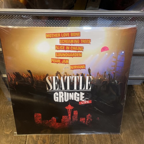 Seattle Grunge: Live Vinyl LP Nirvana , Pearl Jam, Soundgarden, Alice In Chains