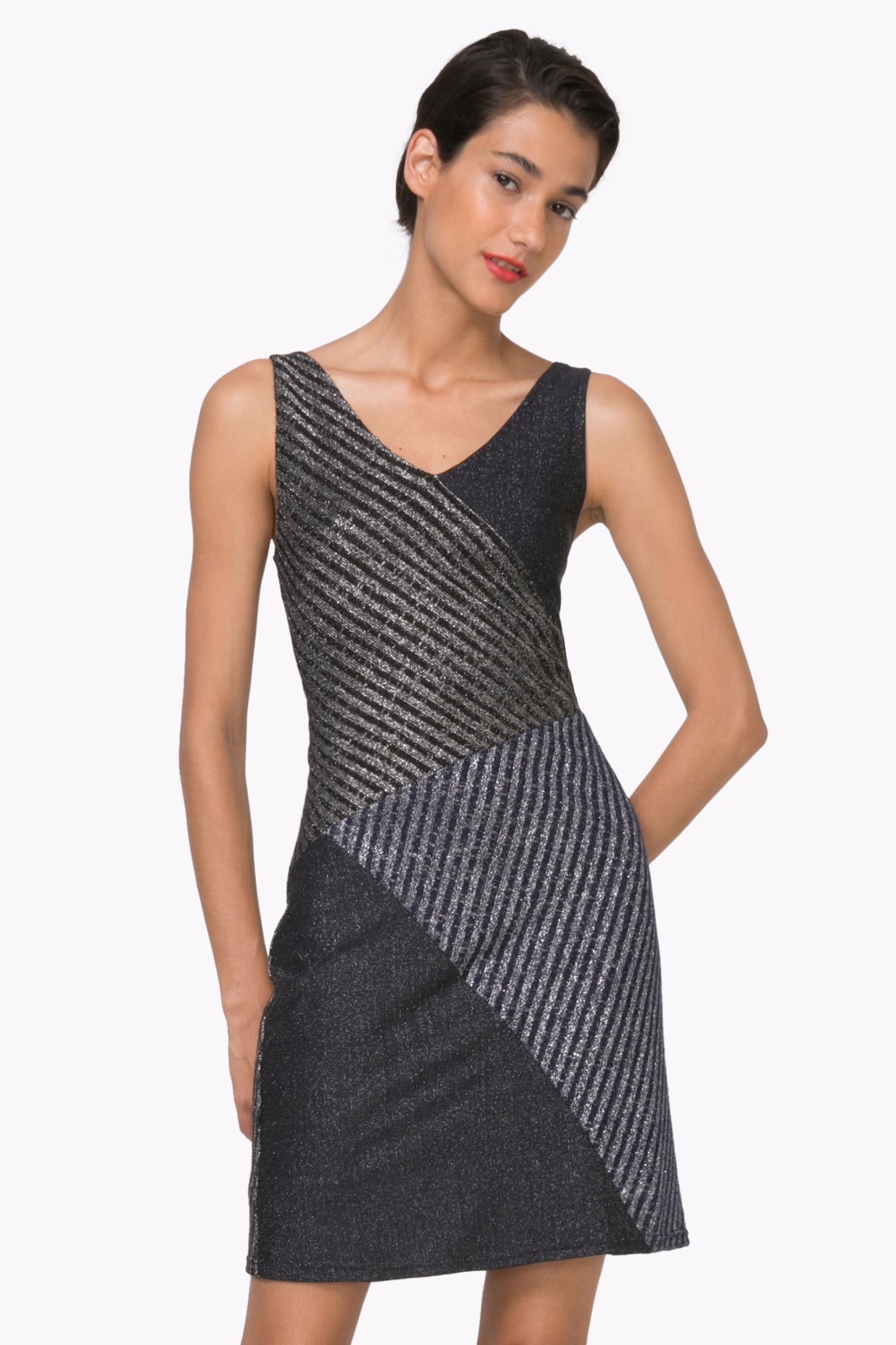 Desigual Trägerkleid Kleid VEST ALDARA Desigual Trägerkleid Kleid VEST ALDARA