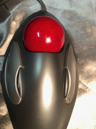 Logitech T-BC21 Trackman Marble Mouse Silver #4 - Cleaned & Tested! Works great! - Picture 5 of 15