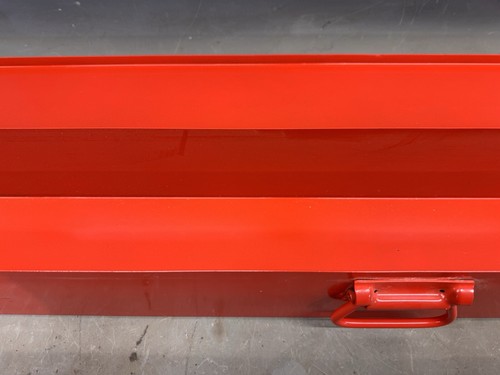 Vintage Snap-On Metal Chest Tool Box 44" Long Factory Issue Candy Apple Red KRA - Picture 10 of 19