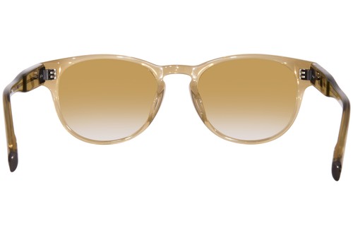 John Varvatos V532 Sunglasses Men's Yellow Crystal/Yellow Round Shape 51mm - Picture 4 of 5