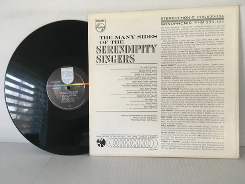 Serendipity Singers - The Many Sides Of The Serendipity Singers - Philips 12" LP - Picture 2 of 2