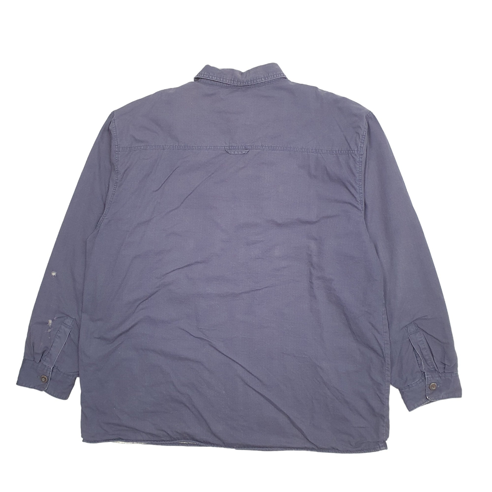 LEVIS Navy Shirt Shacket Overshirt Lined Fleece Long Sleeve Casual XXL image 3