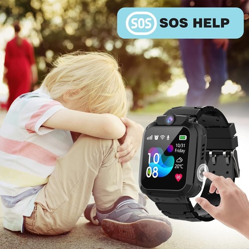 Bluetooth Smartwatch Kinder Smart Watch Kids Telefon Uhr mit LBS SOS GSM Anruf - Bild 9 von 21