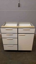 3' Recessed Wooden Casework W/ 5 Drawers 1 Door(Q16652)