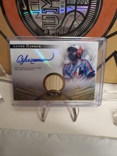 2023 Topps Tier One ANDRE DAWSON Bat Relic Auto /99 Montreal Expos Nationals