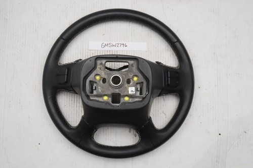 GC 2014-2019 Black Leather Silverado Sierra Tahoe Yukon Steering Wheel Cruise - Picture 9 of 12
