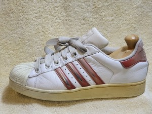 ADIDAS SUPERSTAR VINTAGE Street Scarpe Da Ginnastica in Pelle Bianco/Rosso UK 8 EUR 42 | eBay