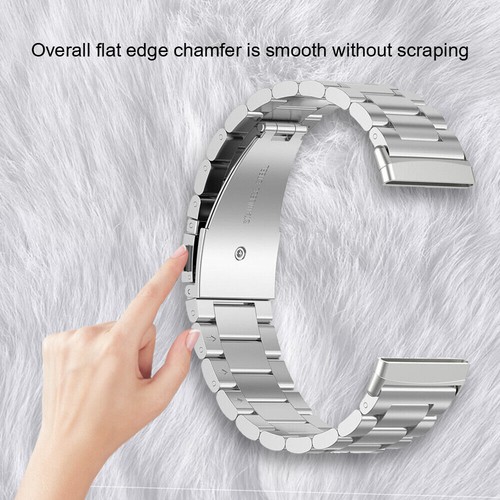 Per Fitbit Sense 2 Fitbit Versa 3 4 Cinturino Acciaio Inox Cinturino Metallo - Foto 9 di 25