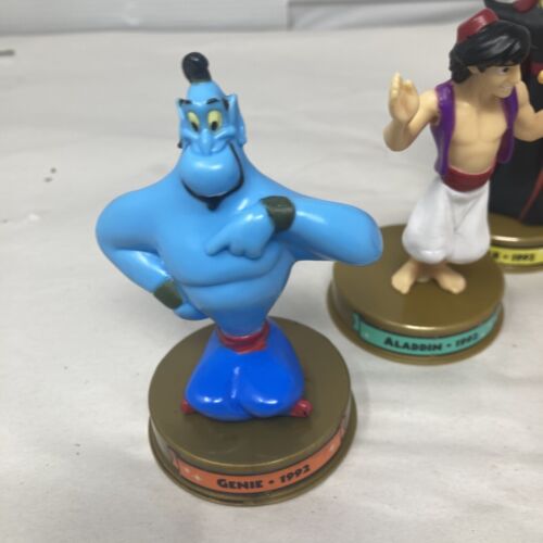 Aladdin 100 Years of Disney Magic Jaffar, Abu & Genie McDonalds Vintage Set 2002 - Picture 2 of 12