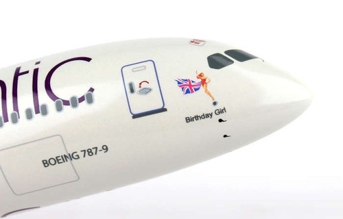 Virgin Atlantic Boeing NEU 787-9 DREAMLINER 1/200 Modell - festharz skr887 - Picture 2 of 5