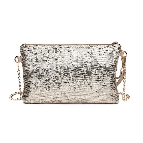 Ladies Chain Evening Purse Handbag Sequins Shoulder Bag Clutch Cross Body Bags - Picture 23 of 43