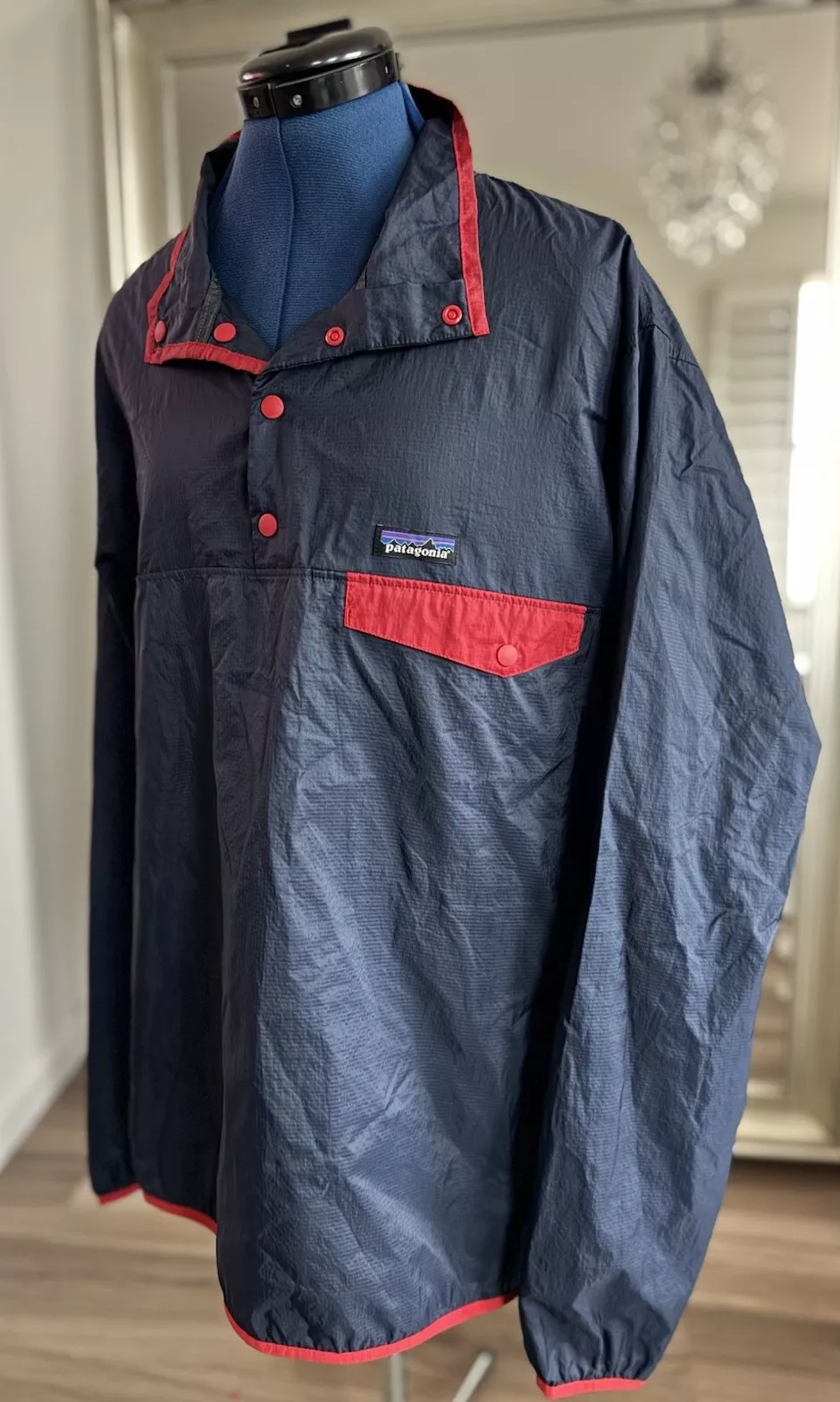 patagonia houdini snap-t pullover top jacket