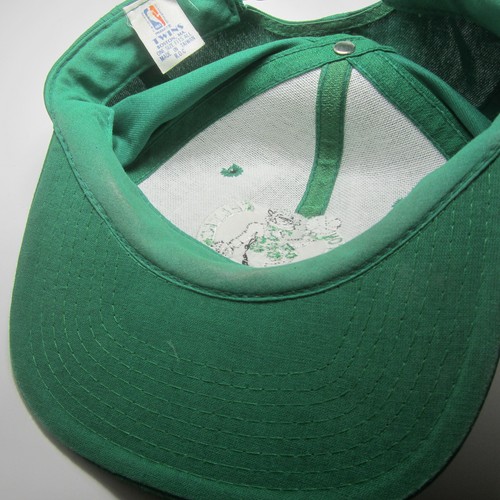 *VINTAGE* Boston Celtics Hat w/ Bob Cousy Autograph! NBA Basketball Game Ticket - Picture 6 of 8