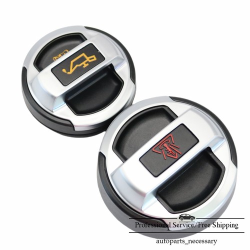 1Pair New Oil Filler Cap Retrofit Coolant Expansion Tank Lid Fits Audi R8 - Picture 8 of 24