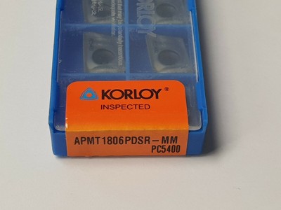 Korloy APMT 0903PDSR-MM PC5300 Indexable Carbide Inserts 10pc