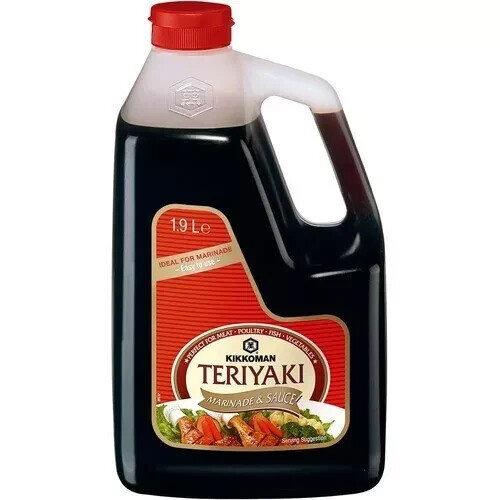 Kikkoman Teriyaki Marinade 1.9 Litre Brush On Sauce Dressing - Picture 1 of 1