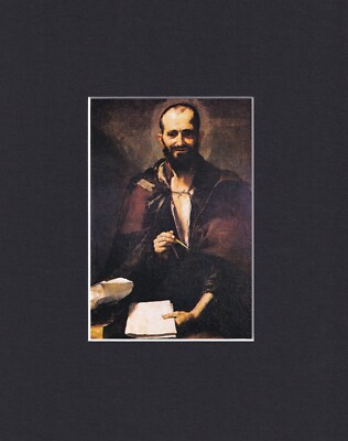 8X10'' Matted Print Art Picture: Jose de Ribera, Archimedes