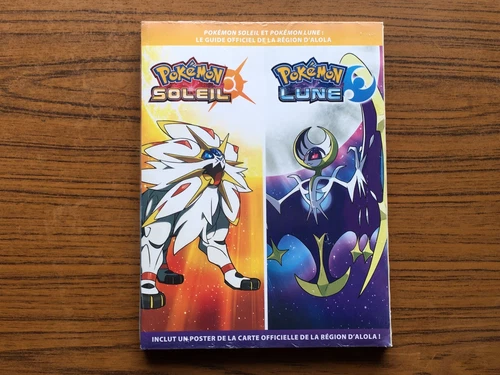 GUIDE DE STRATÉGIE OFFICIEL POKEMON SOLEIL ET LUNE 3DS - NEUF SOUS BLISTER FR