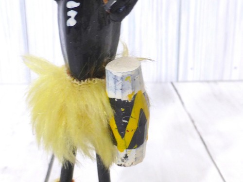 Kalibo Ati-Atihan Philipine Painted Wood Figurine - Picture 9 of 10