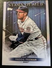 2022 Topps Series 1 Baseball Freddie Freeman Stars Of MLB #SMLB-3 Atlanta Braves