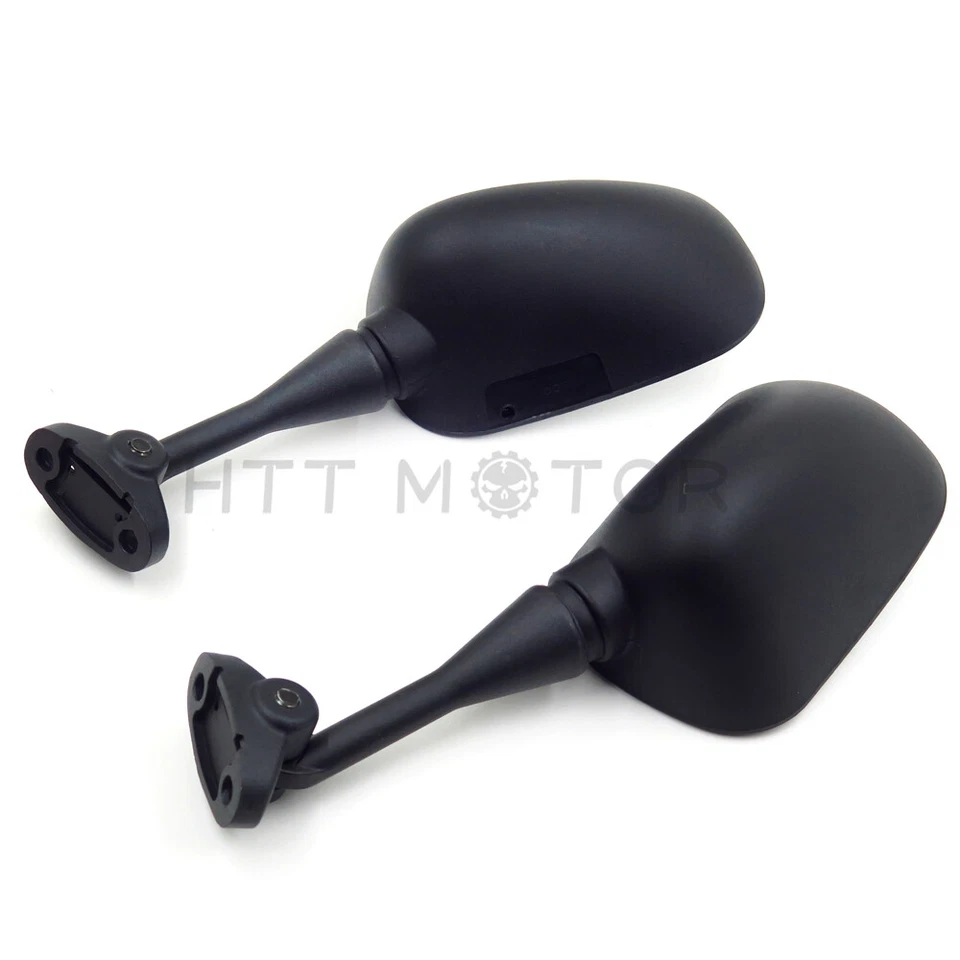 Espejo retrovisor lateral para 99-06 Honda CBR600RR/00-06 RC51 RVT1000R/02-03 CBR954RR negro Foto 4 de 4