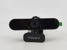 Aluratek - 1080 HD Webcam with Microphone - Black [AWC03F]