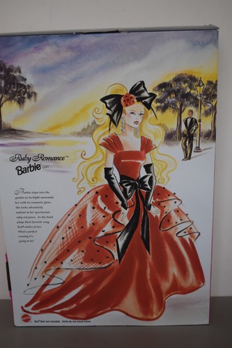 1995 Service Merchandise Limited Edition RUBY ROMANCE Vintage Blonde Barbie - Picture 4 of 4