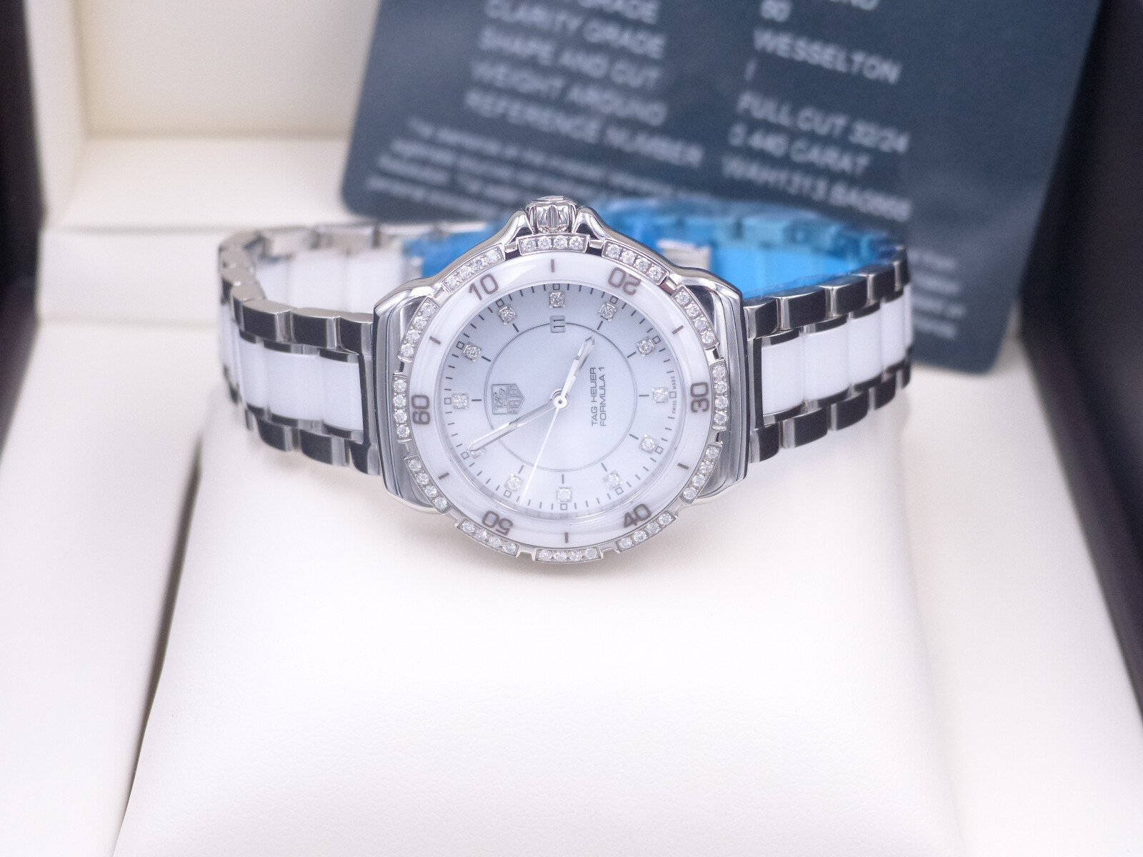 tag heuer formula 1 quartz ladies 32mm ceramic watch