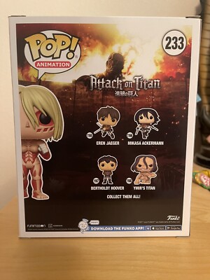 Funko Pop Female Titan #233 Attack on Titan Glow GITD BAIT