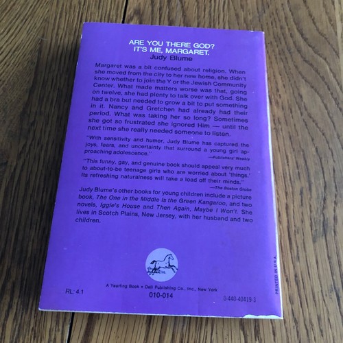 Judy Blume 5 Book Box Set 1970s paperback - Picture 24 of 24
