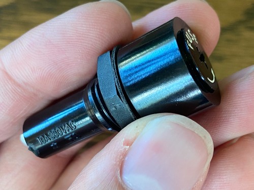 Exact Replacement Fuse Holder w/ Cap Sansui QRX-7001 QRX-8001 QRX-9001 890 990DB - Picture 11 of 12
