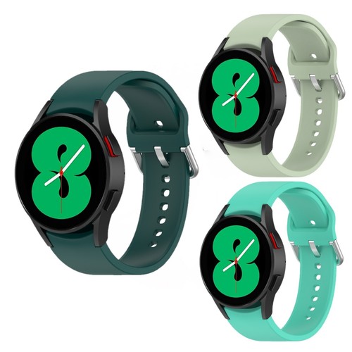For Samsung Galaxy Watch 4 44mm 40mm/Classic 42mm 46mm Sport Silicone Strap Band - Picture 22 of 136