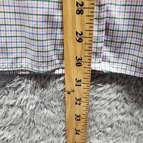Ralph Lauren Hemd Herren Large Vintage Kurzarm Button Down Hemd Made In USA - Bild 11 von 12