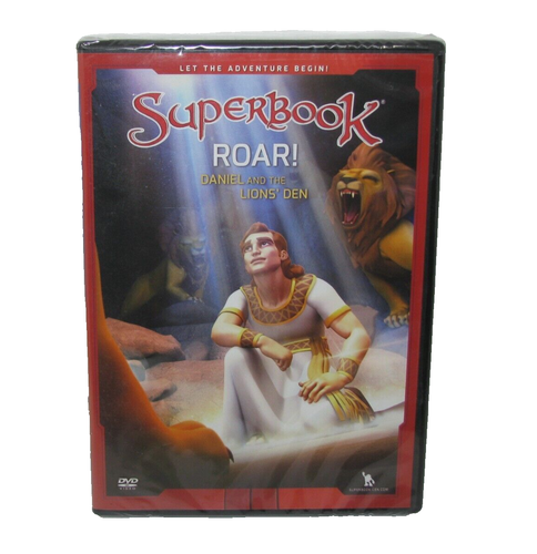 SUPERBOOK ROAR DVD SEALED CHRISTIAN Daniel and the Lion's Den