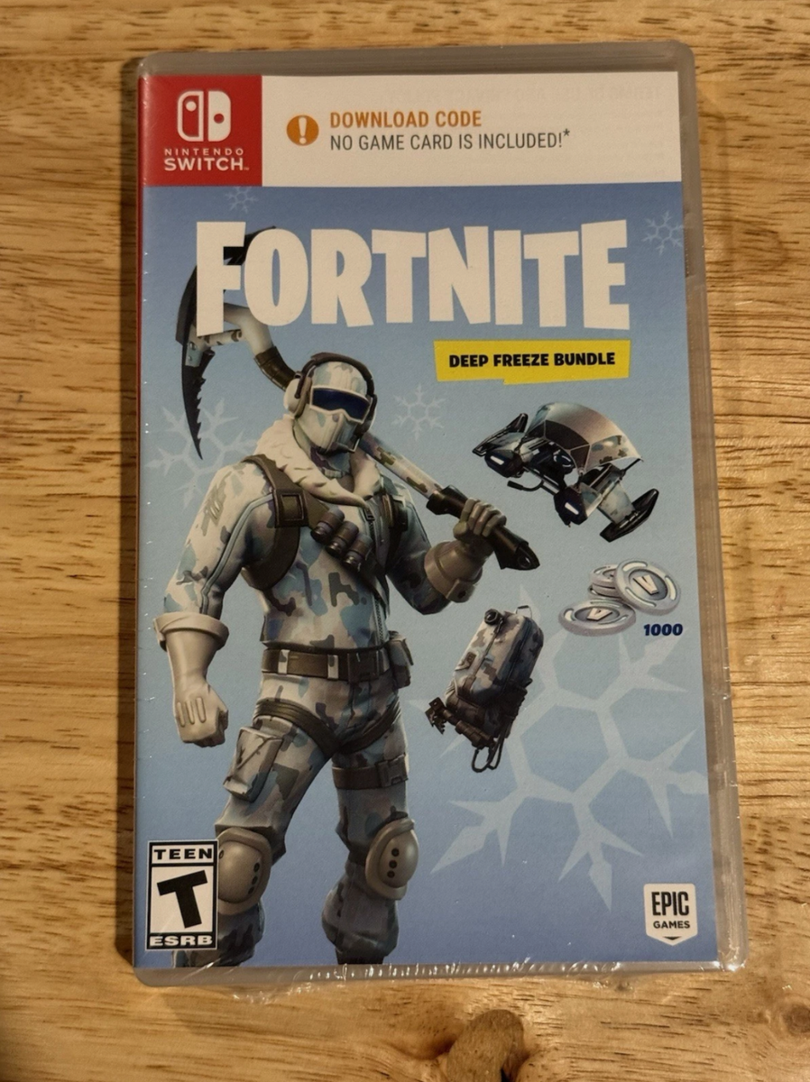 Fortnite Deep Freeze Bundle Pack Nintendo Switch 2018 - Game Add