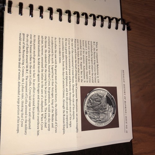 Franklin Medallic History Of Mankind book COA - Foto 6 di 7