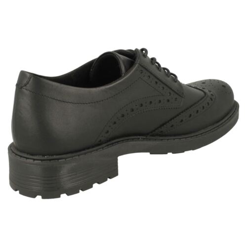 Zapatos Brogue De Dama Clarks Orinoco 2 Limit Negros Con Cordones - Imagen 15 de 20