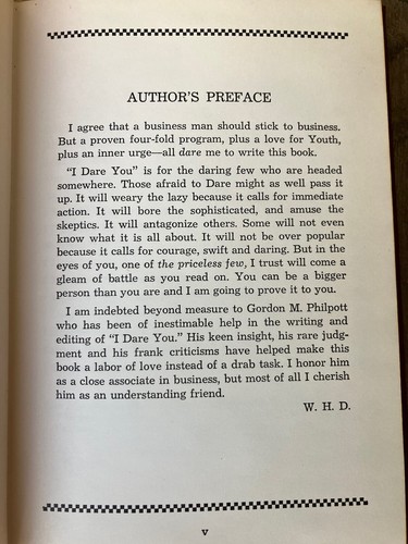 Vintage Self Help Book “I Dare You!” William Danforth Purina 17th Ed. 1958 - Picture 7 of 13