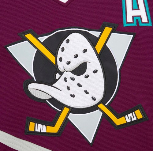 Mitchell & Ness Teemu Selanne Anaheim Ducks NHL Vintage Jersey Size XL Hockey - Picture 4 of 7