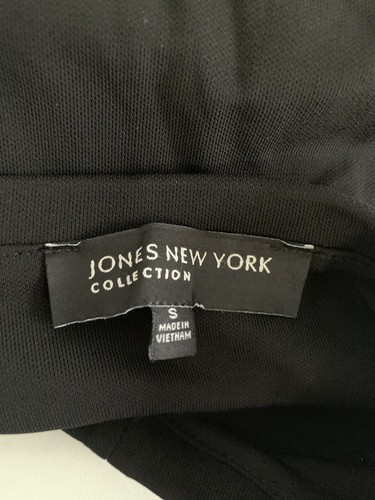 Jones New York Size Small Black Casual Skirt Below Knee Flare B - Picture 5 of 6