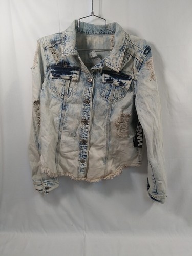 RWH Damen Fransen Stonewash Jeansjacke Gr. Large - Bild 1 von 15
