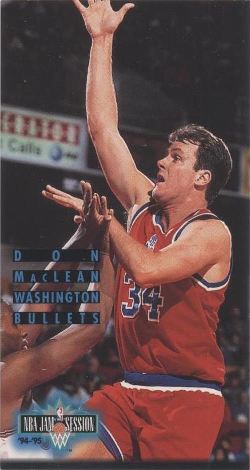 1994-95 Fleer NBA Jam Session - Don MacLean #195 - 1 of 2