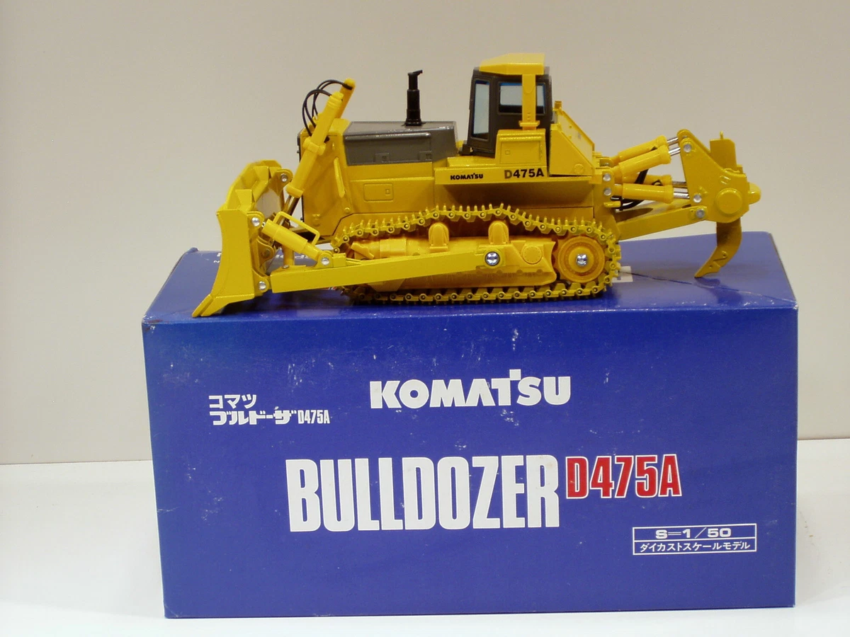 Komatsu 1:50 Dozer Vintage Manufacture Diecast Construction