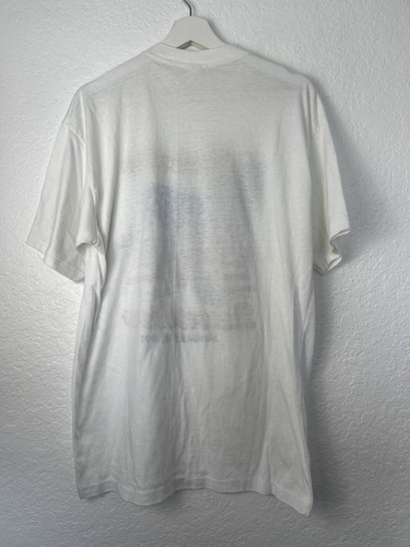 Vintage 90s Operation Desert Storm Eagle USA Flag T Shirt 90s War XL - Picture 4 of 4